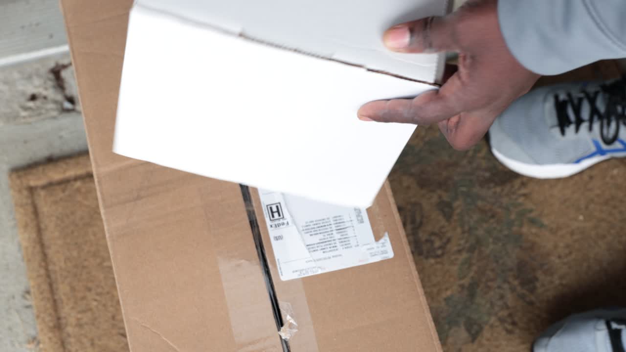 brholidayshopping2021 paquetes de compras de comercio electrónico entregados