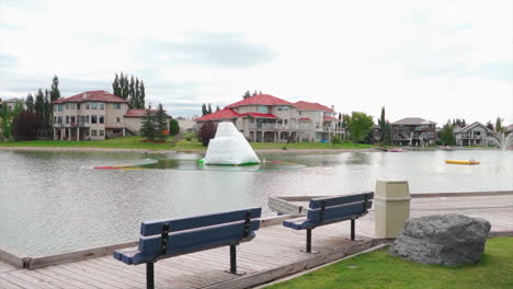 Private-lake-and-beach-in-a-private-nice-neighbourhood-with-benches