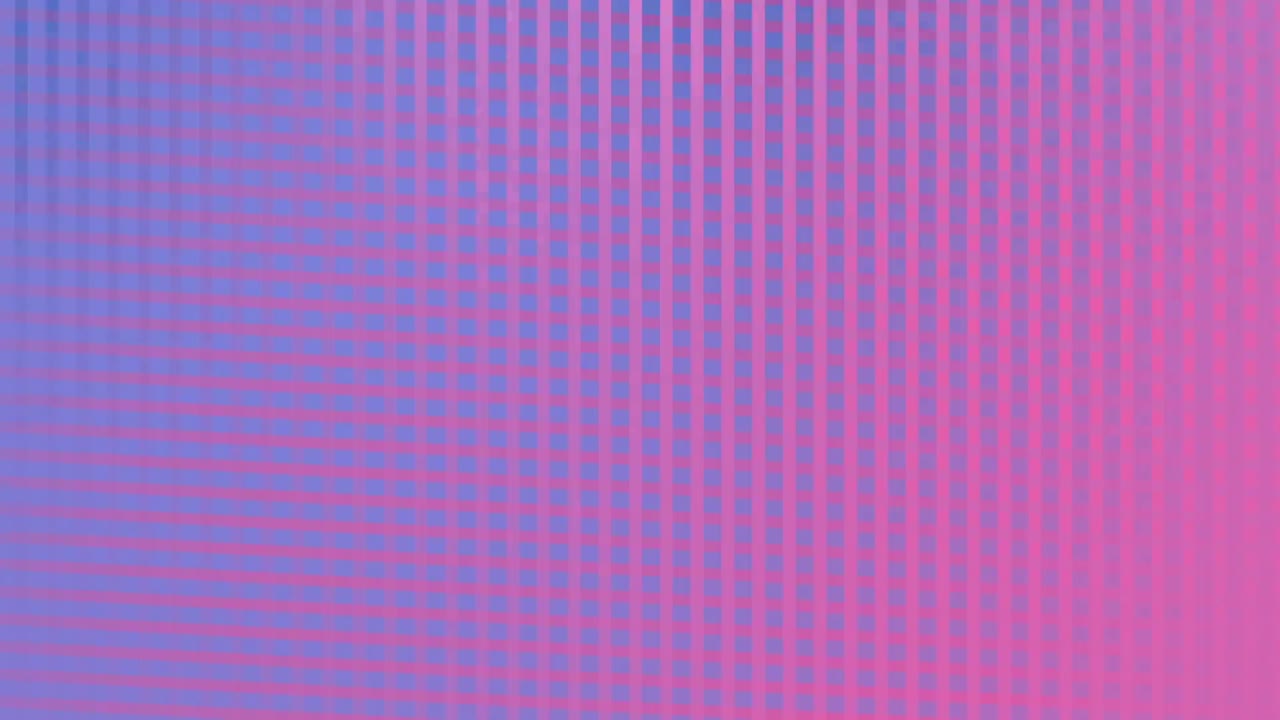 animación de líneas blancas y formas púrpuras sobre fondo púrpura