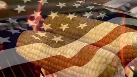 el asado de maíz americano