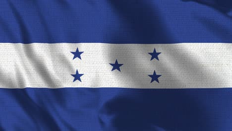 realista 4k 30 fps bandera de las honduras