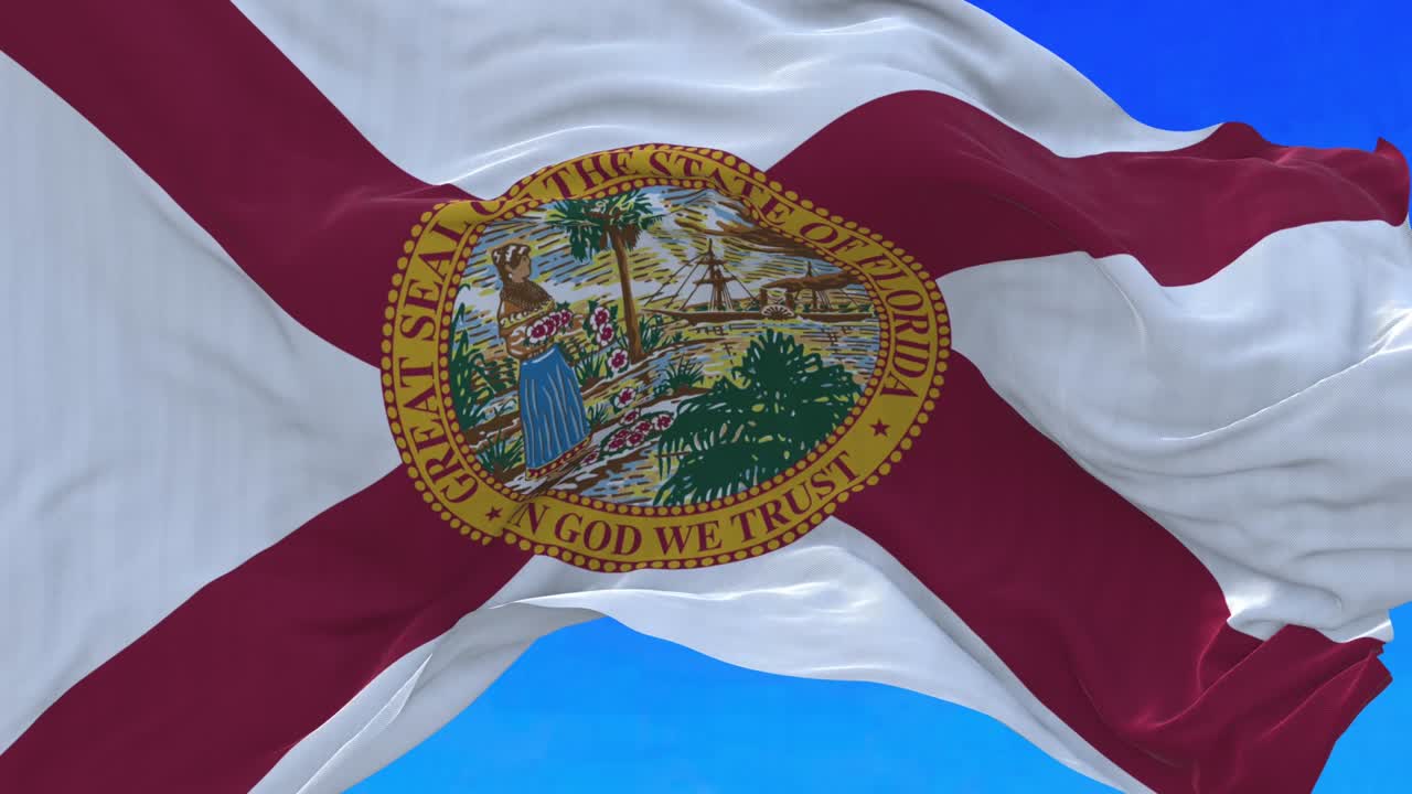 la bandera del estado de florida.