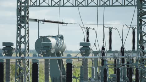 A-close-up-shot-of-an-electrical-power-plant