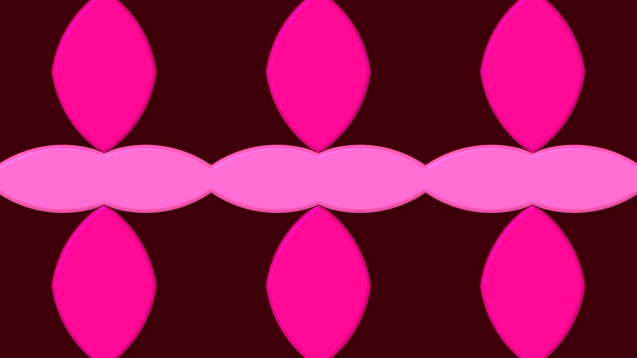 Beautiful animation with kaleidoscopic patterns