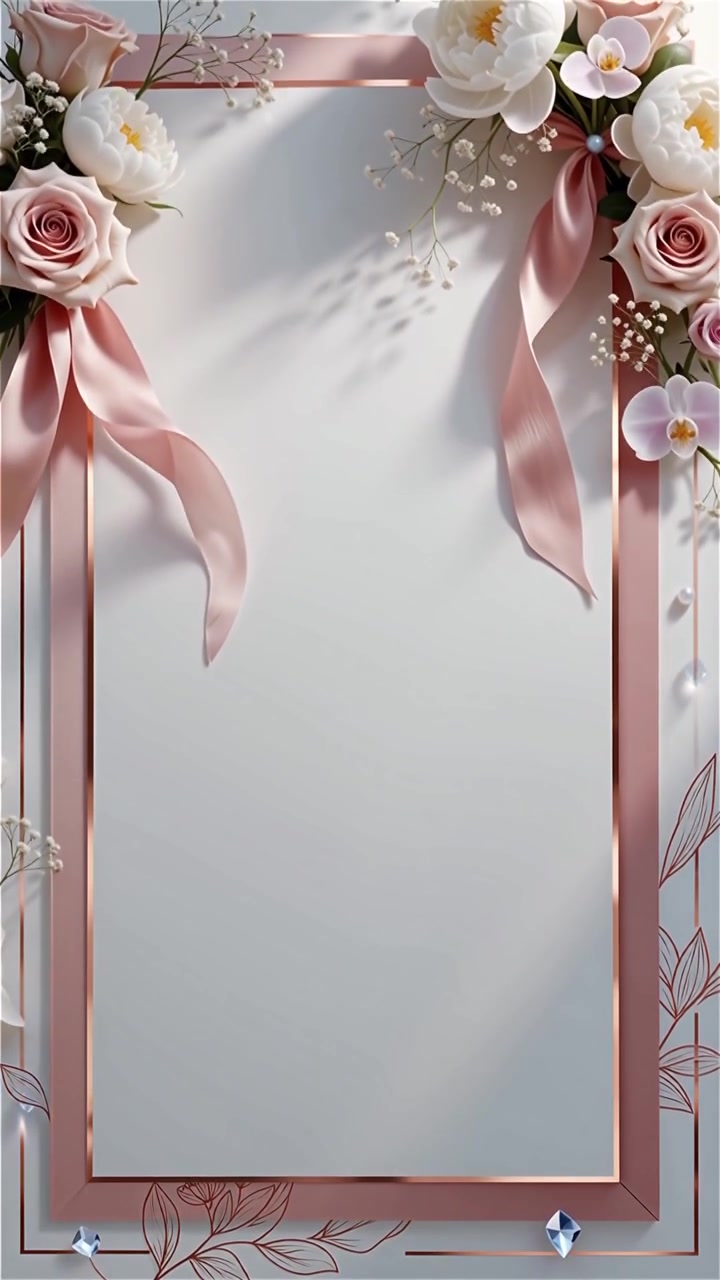 Minimalist Luxury Wedding Invitation Background