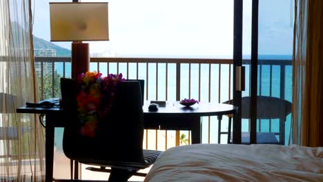 business on the vacation in paradise in 4k slow motion