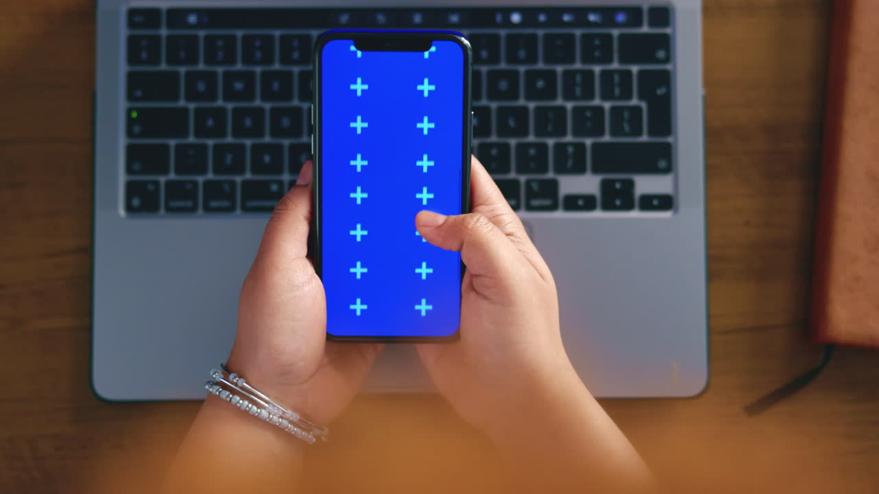marcadores de seguimiento, pantalla verde