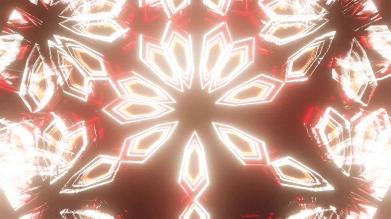 은 꽃 칼레도스코프 배경