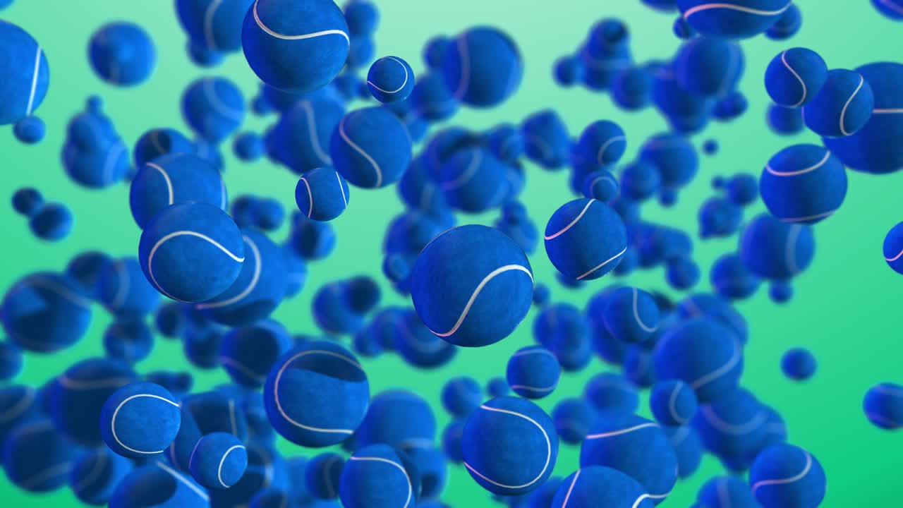 fondo deportivo pelota de tenis azul