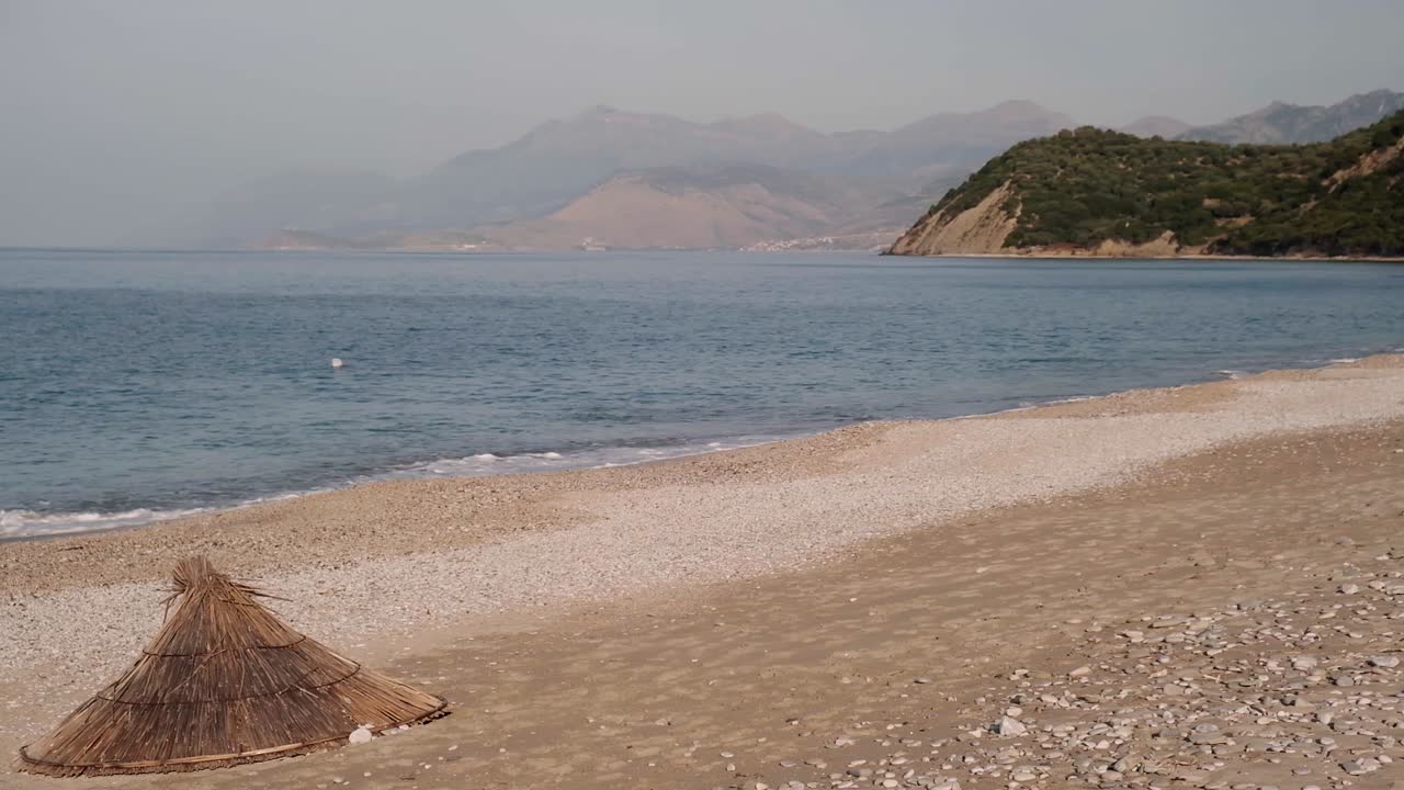 Lukova Beach on the Albanian Riviera