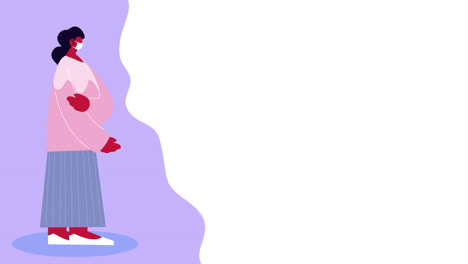 persona femenina que usa una máscara médica para covid-19