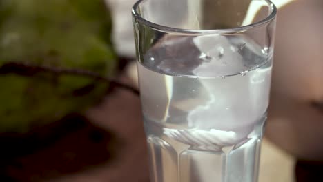 Fresh-Coconut-Juice-with-Pulp,-Close-Up