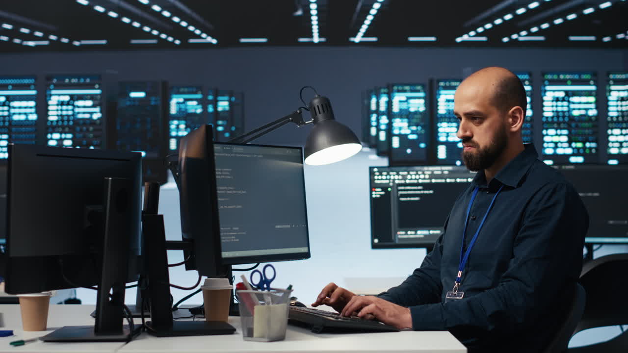 Software expert upgrading server clusters, networking systems and storage arrays