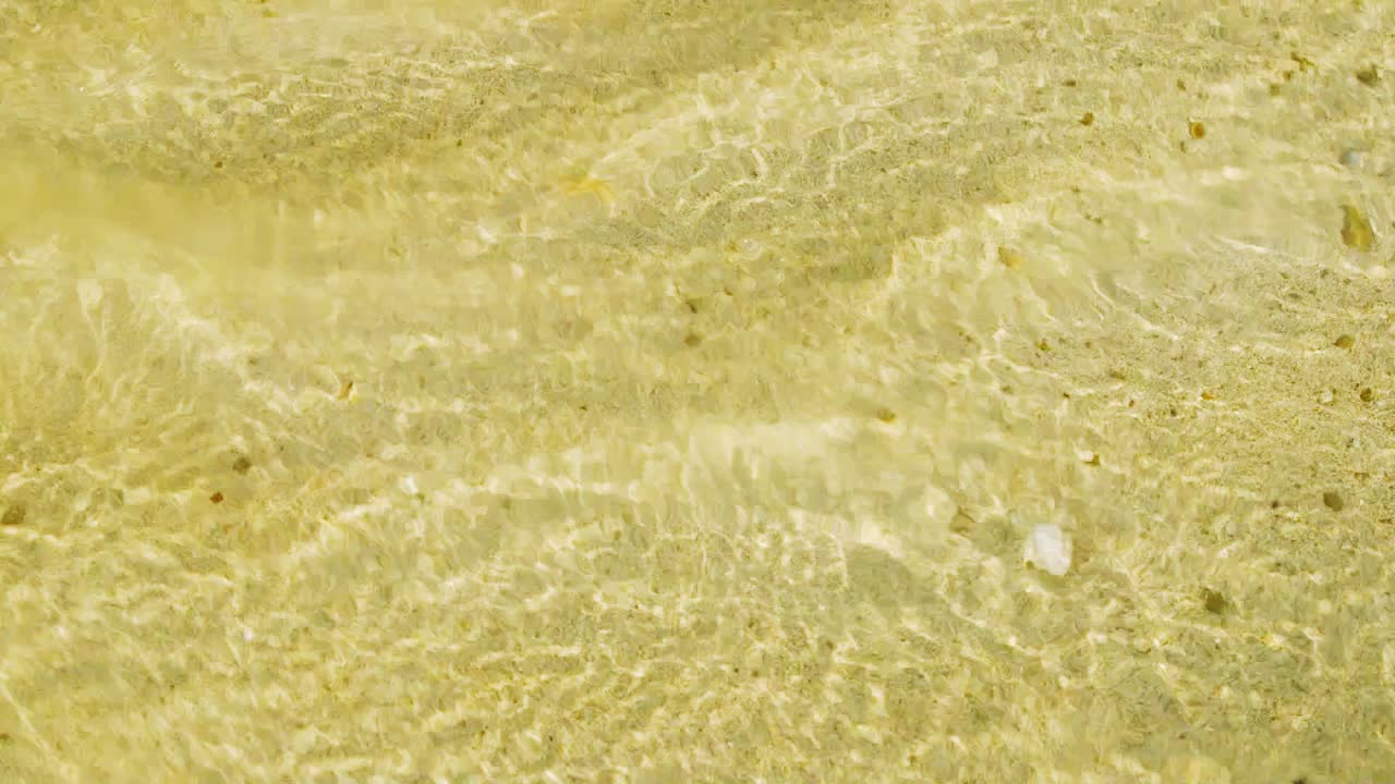 빌렘스타트, 큐라소의 모래사장에 부드러운 파도