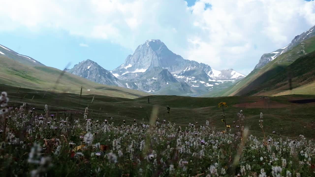 키르기스스탄 osh 지역의 alay 산맥