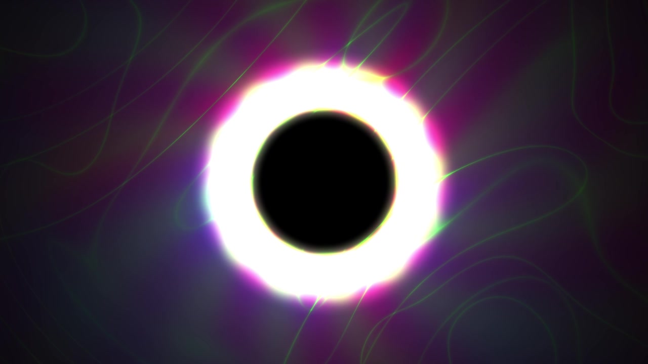 Dynamic Abstract Black Hole with Vibrant Light Ring