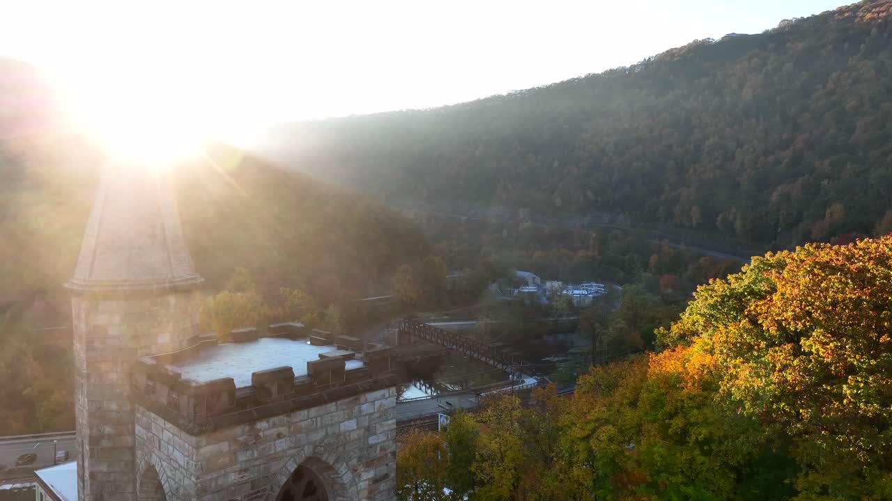 교회 첨탑, 짐 소프 펜실베니아의 고딕 양식의 성당