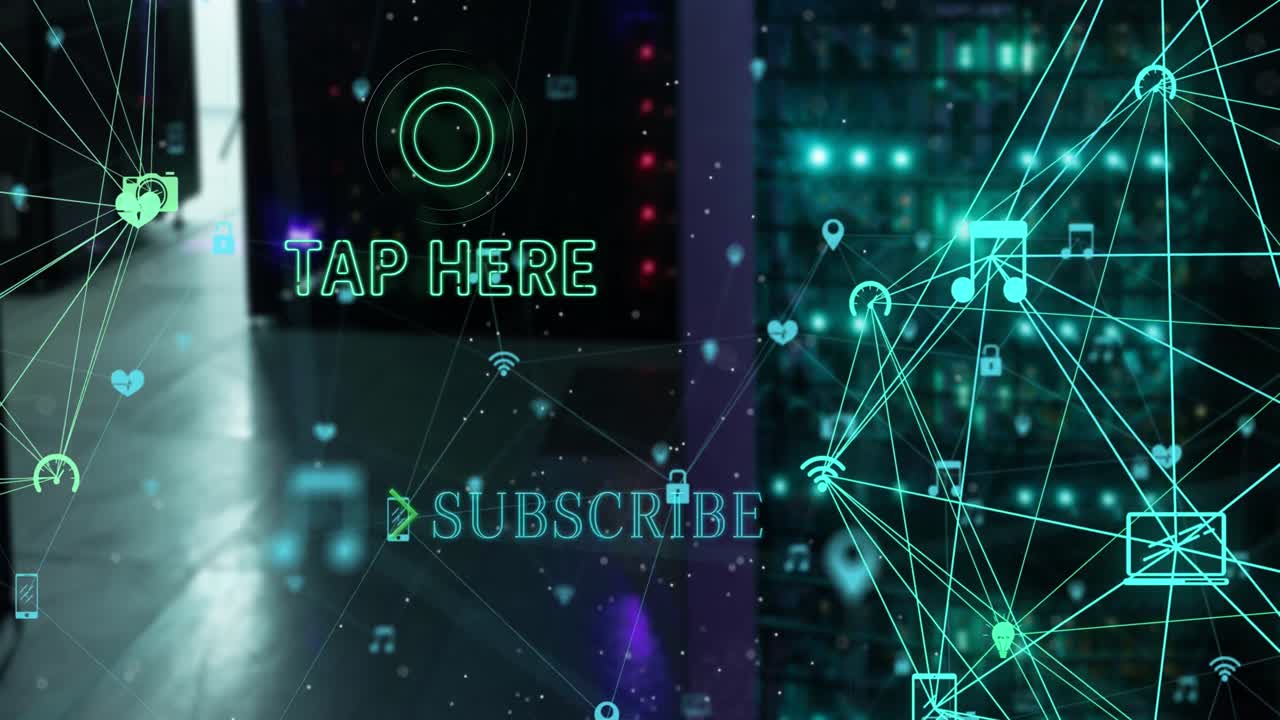 서버  ⁇ 에서 미디어 아이콘의 애니메이션