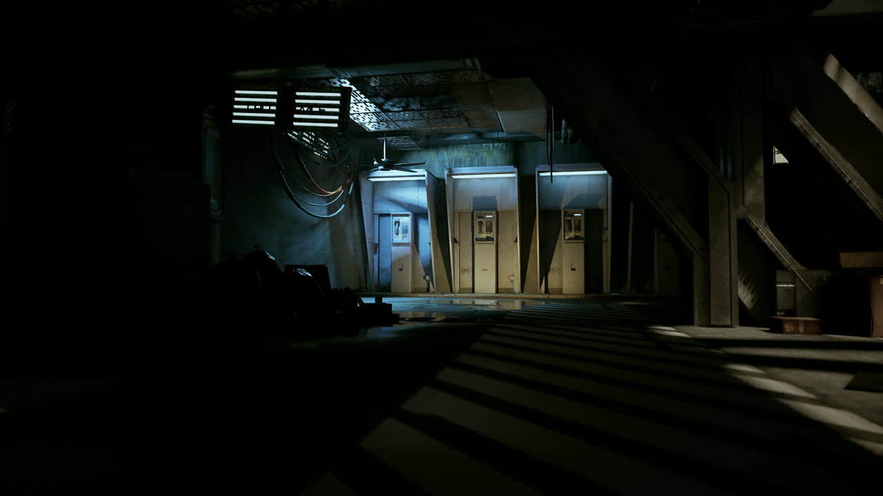 어고 산업적인 미래의 복도