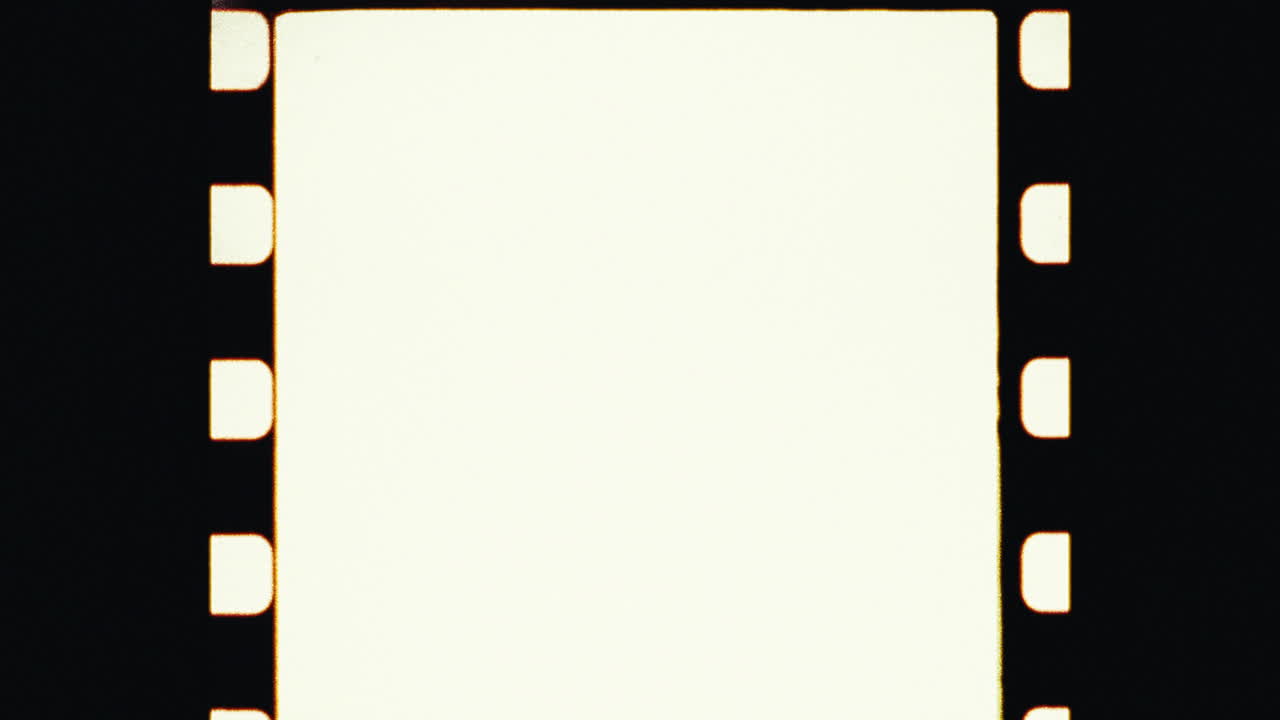 marco de película en blanco