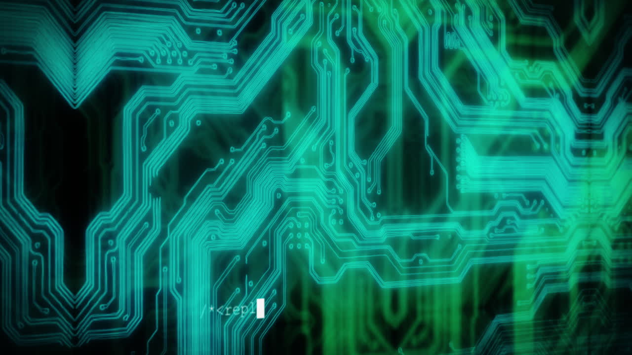 미래주의적, 사이버 또는 가상 소프트웨어 프로그래밍