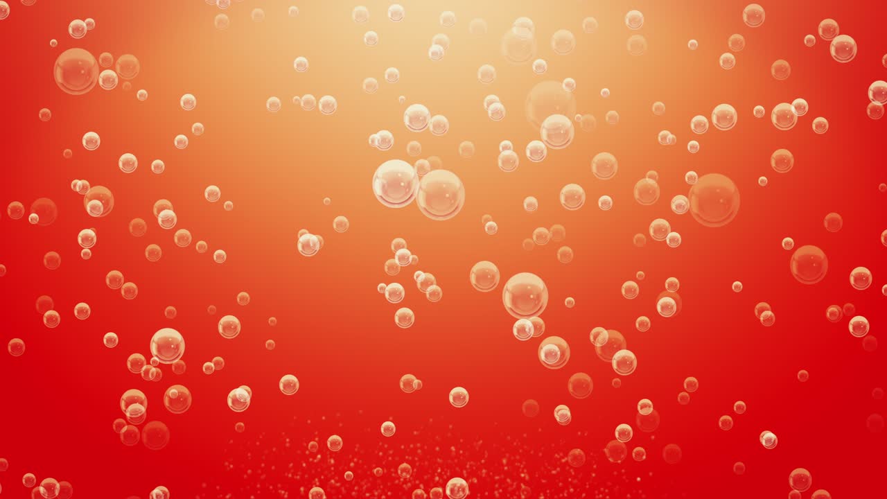 오렌지색 배경에 있는 오렌지 어리, 루프