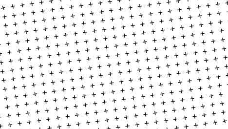 Monochromatic-black-crosses-in-rows-pattern