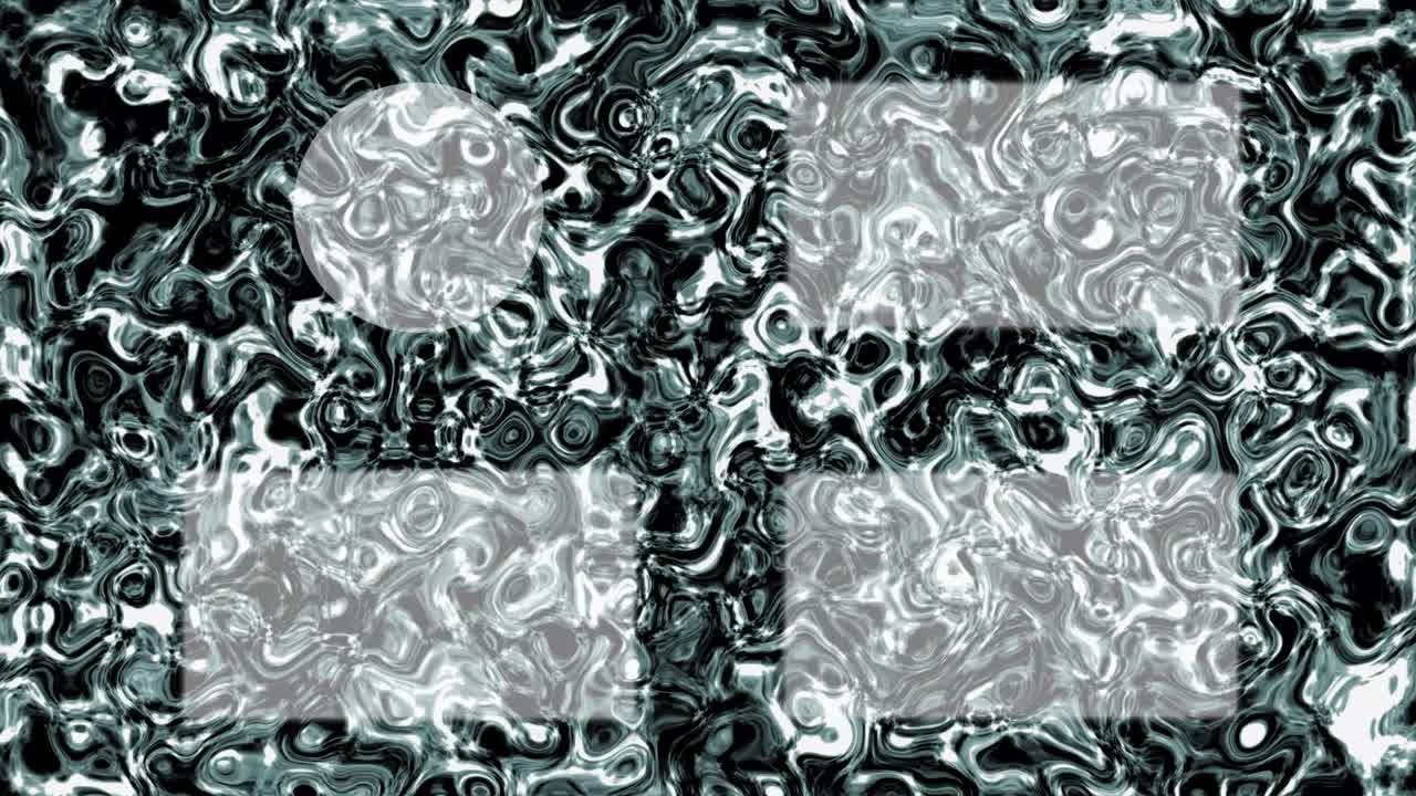 el metal líquido se mueve tarjeta final pantalla final gráficos de movimiento