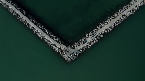 Breakers-at-the-bay-marina-to-keep-large-waves-from-crashing-a-shore