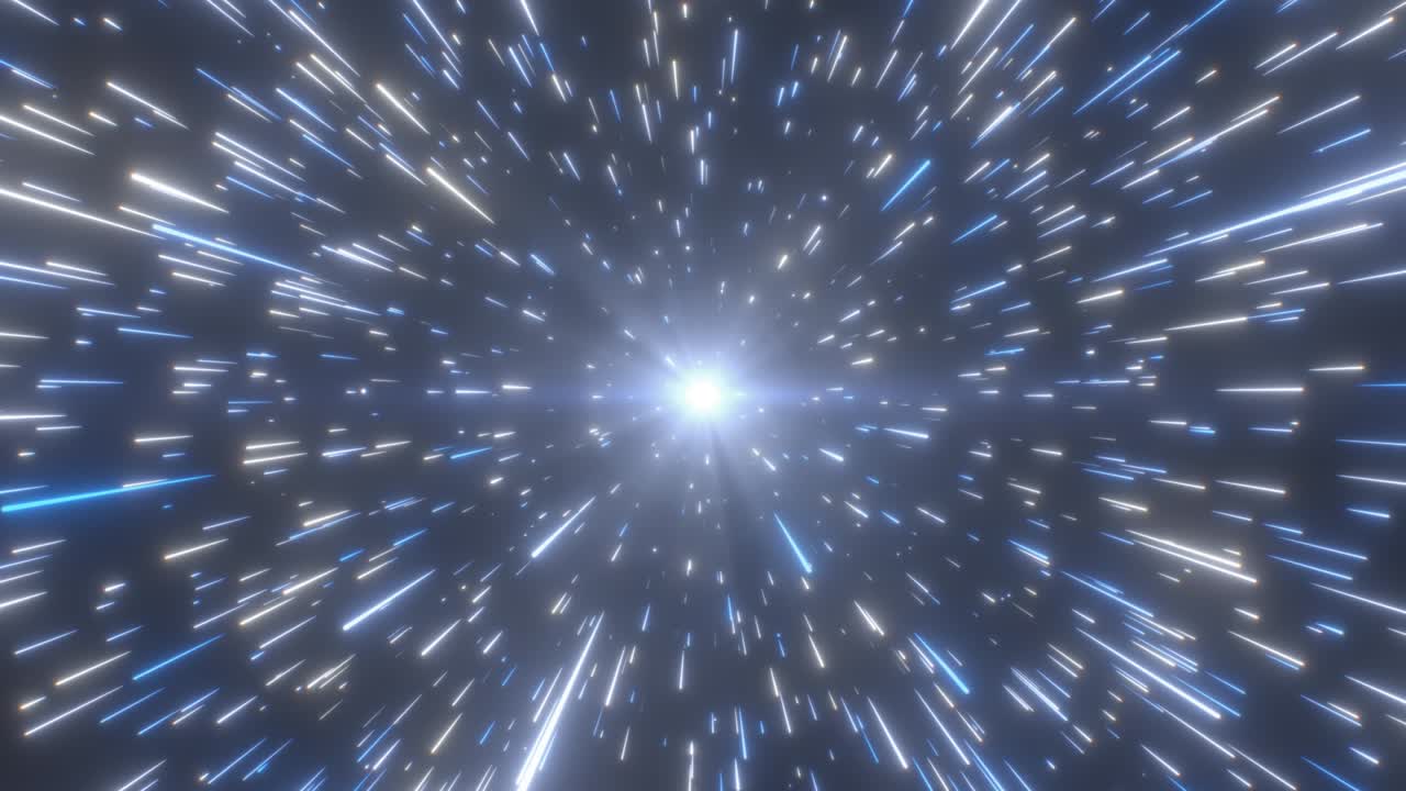아름다운 는 별, 빛의 속도, 혜성, 외계의 운석, 하늘 - 4k 원활한 vj 루프 모션 배경 애니메이션