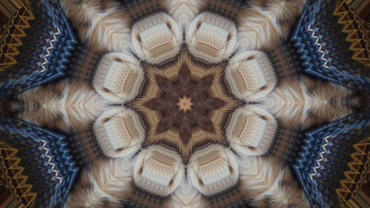 material de archivo mandala rosa resumen