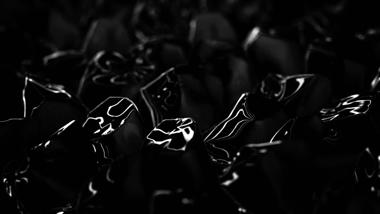 абстрактная черная 3d-текстура поверхности