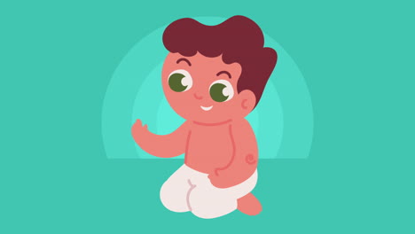 cute cartoon baby