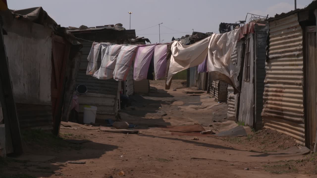 Vita nelle township in Namibia, Africa meridionale.