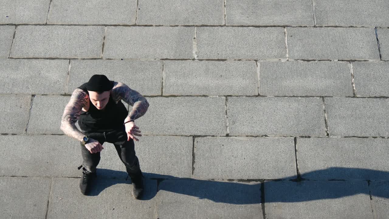 현대 합 스트리트 댄서, 문신이 있는 스터, 키, 도시 댄스, 프리스타일