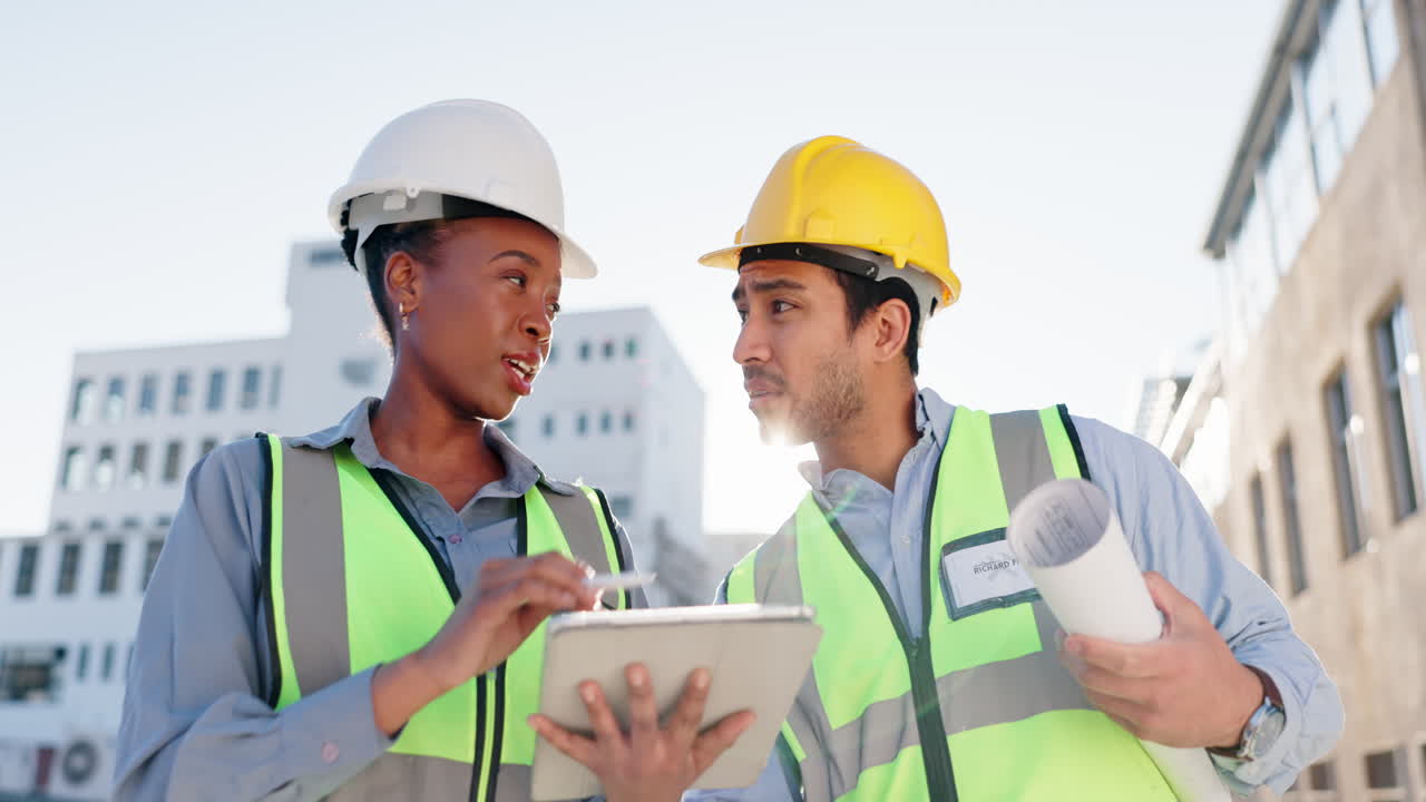 colaboración en el sitio de construcción