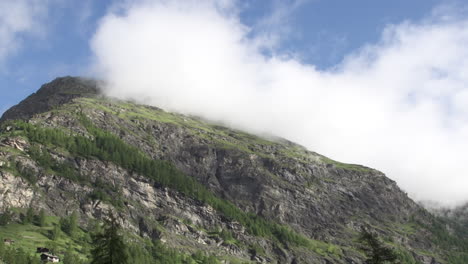 Majestic-mountain-covering-with-cloud