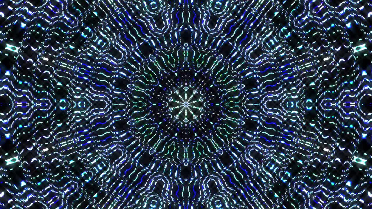 luz abstracta brillante que gobierna el color completo, caleidoscopio