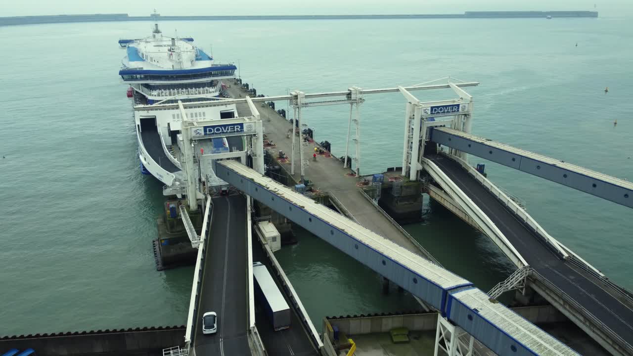 Ferry at the Port of Dover