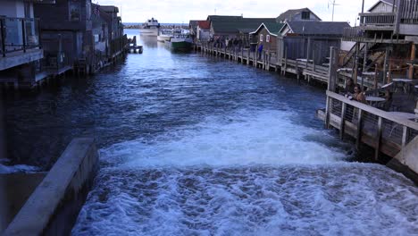 leeland maldito y río al lago michigan