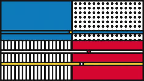 retro 80s style animation