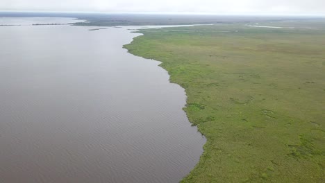 Wetlands-of-northeast-Argentina-shooted-with-drone