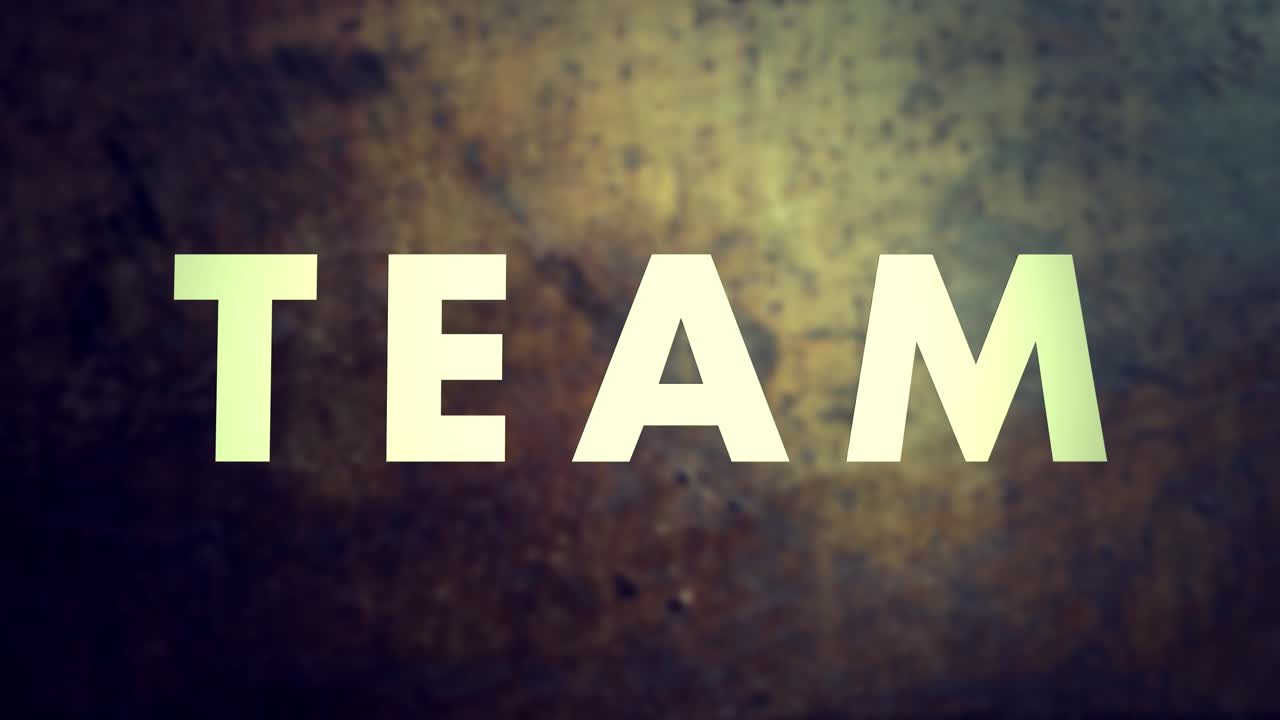 팀은 금속으로 타버렸습니다 - 3d 애니메이션 - 4k - uhd