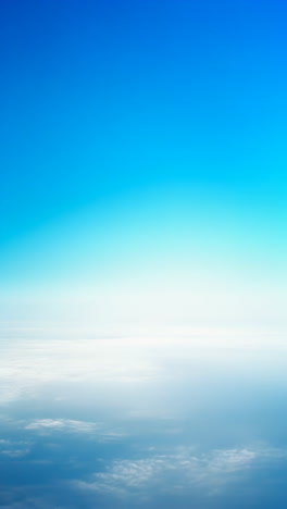 blue sky and clouds above