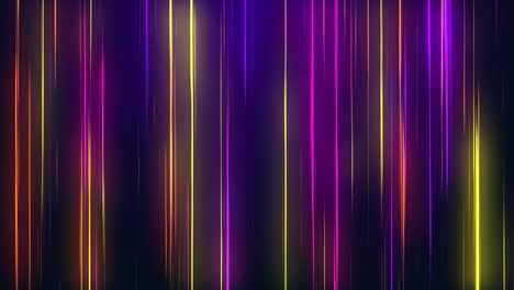 animación de bucle de líneas de neón abstractas. fondo moderno, diseño de movimiento sin costuras, salvapantallas, telón de fondo. cartel animado 4k. luces de neón brillantes, líneas de velocidad bajando. colores púrpura, azul, rosa