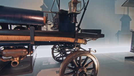 replica of a old historic vehicle patent motorcar