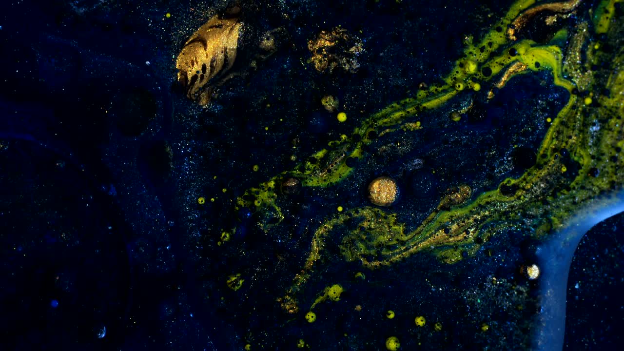 fondo de burbujas de aceite líquido abstracto