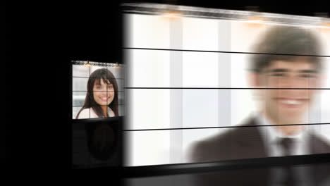 collage de imágenes de negocios en hd