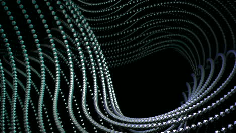 patrón de onda geométrica abstracto