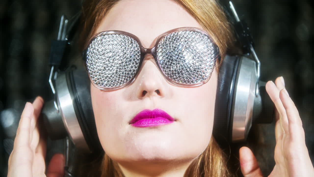 여자 디스코 glassses sm 4k 02